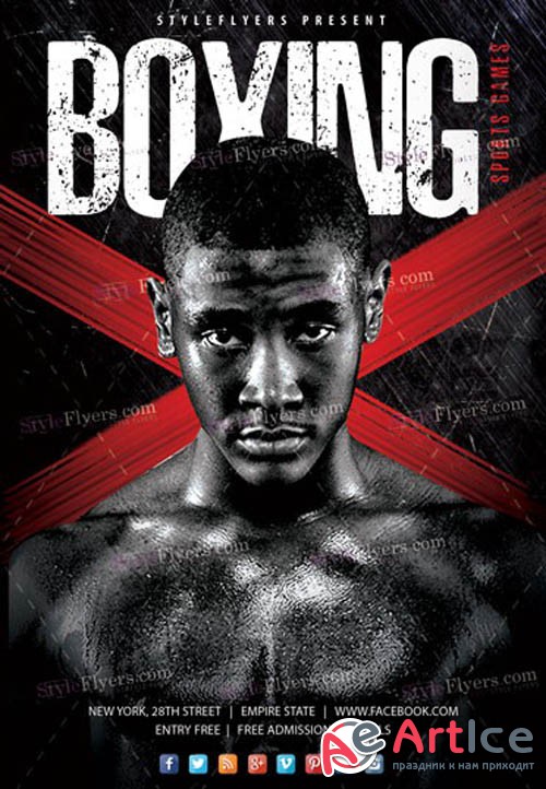 Boxing Sports Games V2208 2019 Flyer