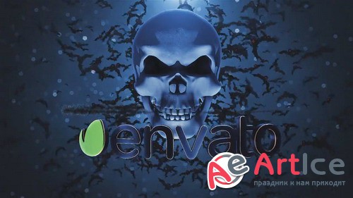 Skull Logo - After Effects templates