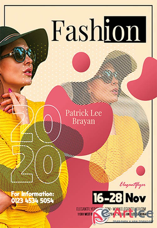Fashion 2020 V0911 2019 PSD Flyer Template