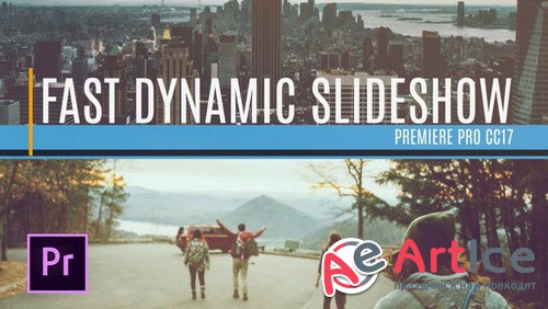 Fast Dynamic Slideshow - Premiere Pro Template