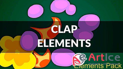 Clap Elements Pack - Project for After Effects