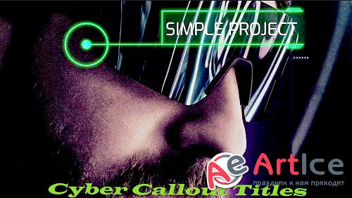 Cyber Callout Titles 855968 - Project for After Effects