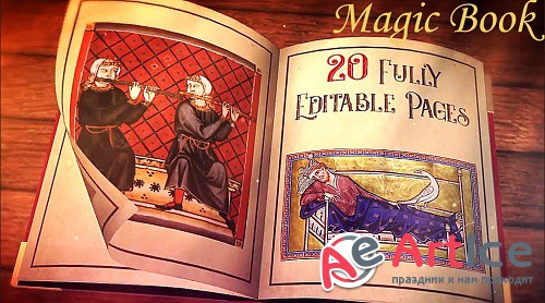 Magic Book Slideshow 251937 - Project for After Effects