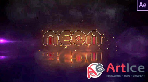 Neon Logo Opener 196886 - Project for After Effects