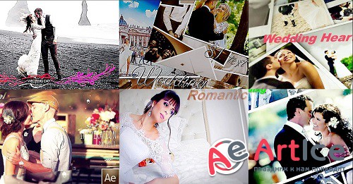 COLLECTION OF WEDDING PROJECTS - Projectсs for After Effects