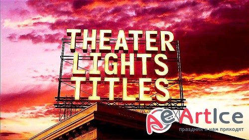 Theater Lights Titles 787600 - Project for After Effects