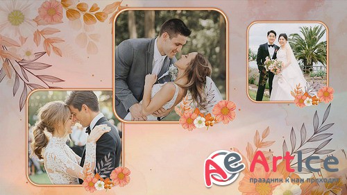 Проект ProShow Producer - Floral Wedding Slideshow