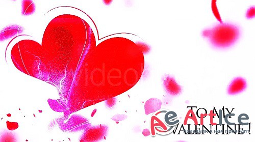 Valentine Greeting or Romantic Logo - Project for After Effects