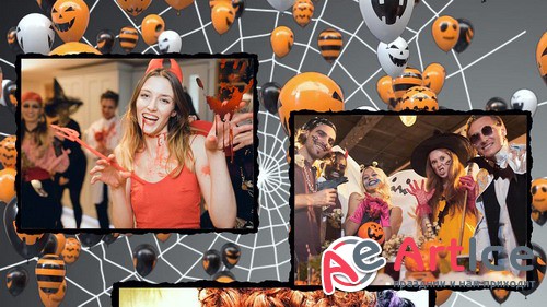 Проект ProShow Producer - Halloween Baloon Slideshow